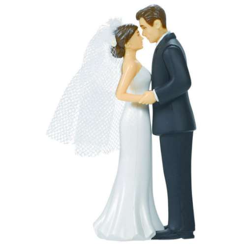 Bride and Groom Cake Topper #2 - Click Image to Close